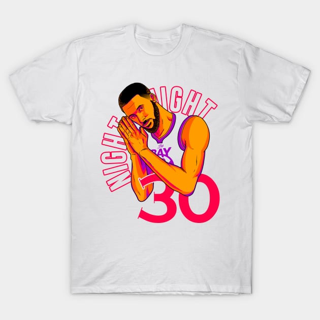 Steph Curry T-Shirt by Vallegrito